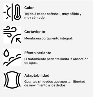 Guantes Solognac 500 Negro/Verde Oliva