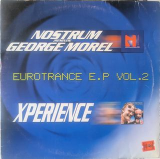 Vinilo George Morel Nostrum Eurotrance E.P Vol.2