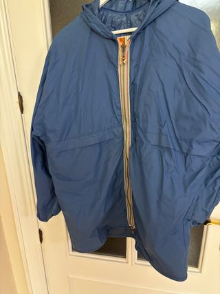 Chubasquero Kway Azul Vintage