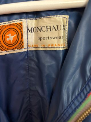 Chubasquero Kway Azul Vintage