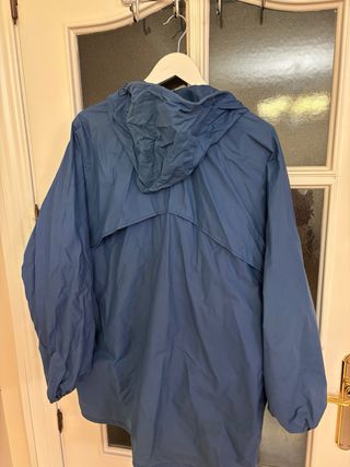 Chubasquero Kway Azul Vintage