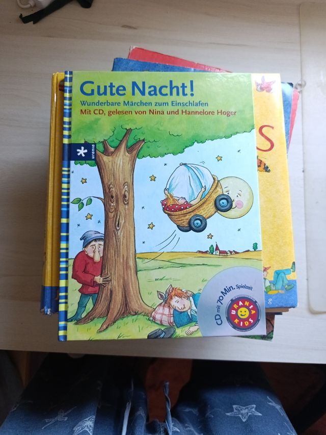 Libro infantil Gute Nacht! con CD