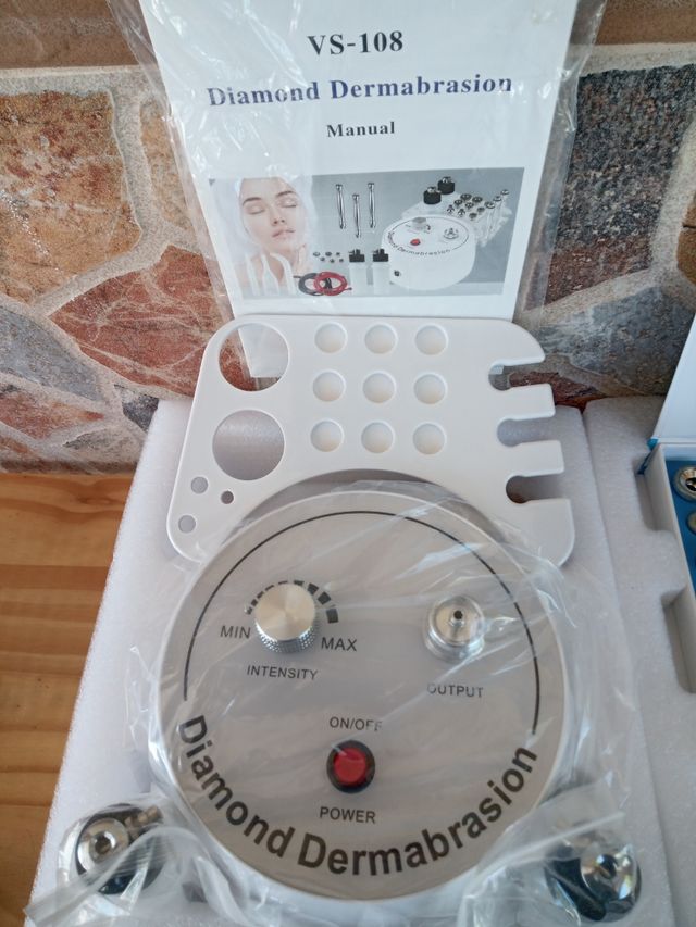 Máquina Dermoabrasión Diamante 3 en 1