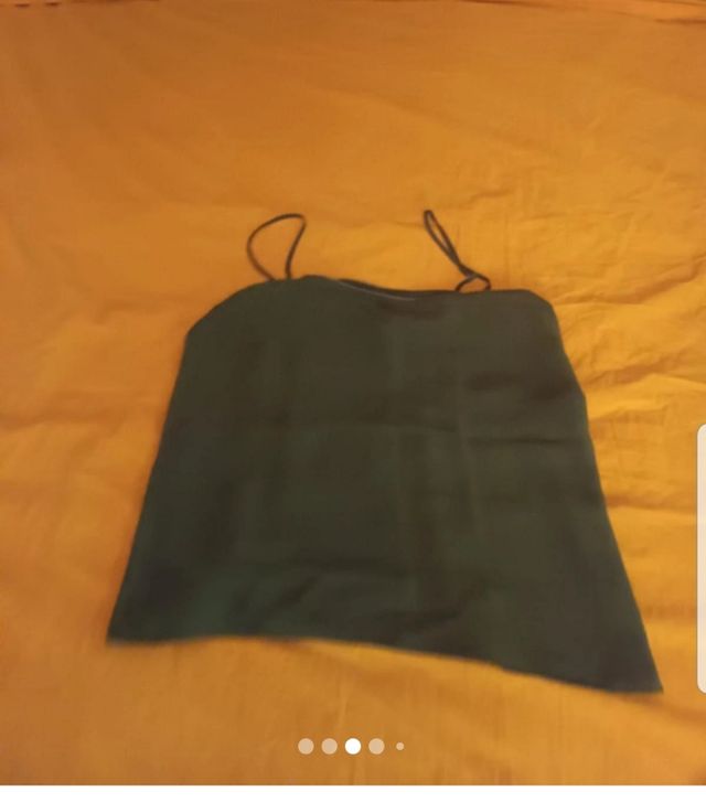 3 camicette di seta grigio/rosso