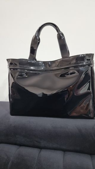 Borsa Armani Jeans Vernice Nera