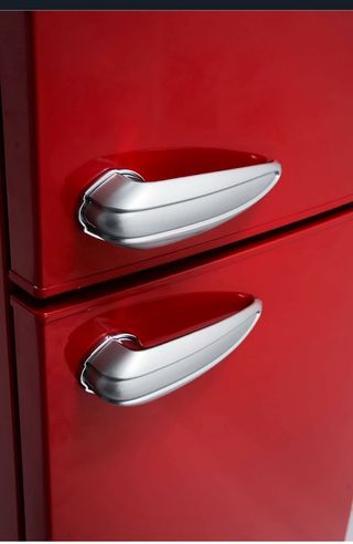 Frigorífico Vintage Respekta Rojo