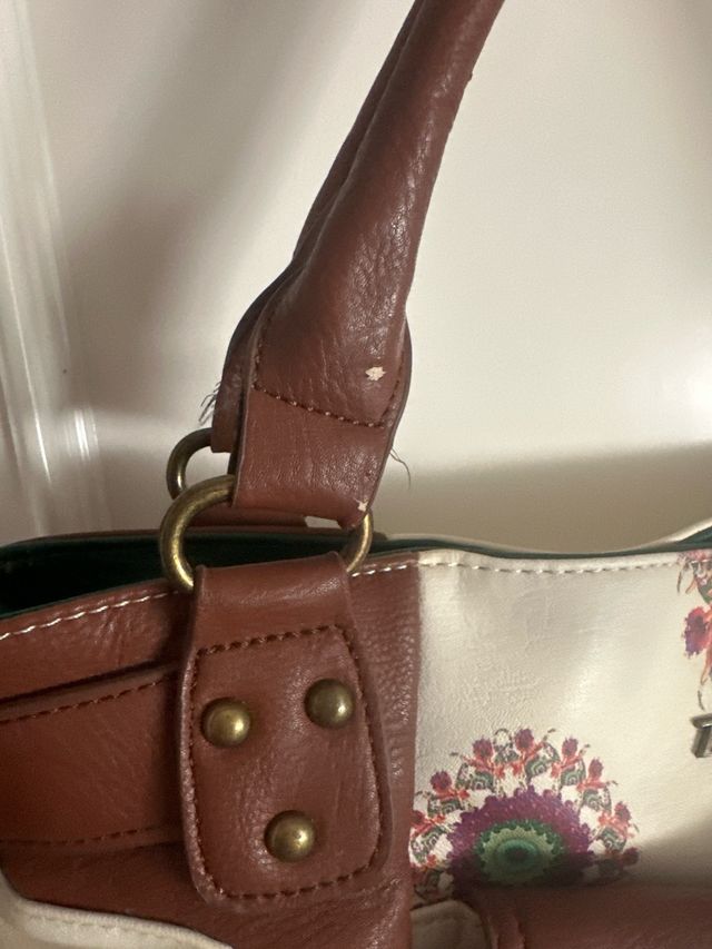 Bolso Desigual Multicolor con Estampado Floral