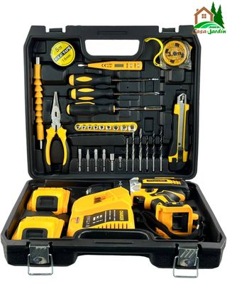 Taladro Atornillador 48V + Kit Herramientas