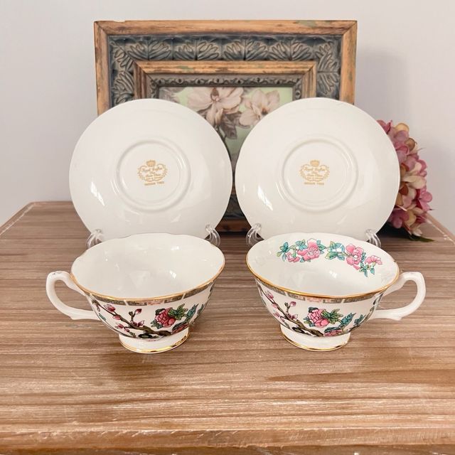 Tazas porcelana Indian Tree Royal Grafton