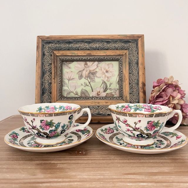 Tazas porcelana Indian Tree Royal Grafton