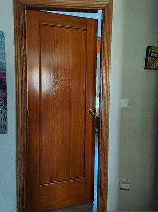 Puerta de madera 