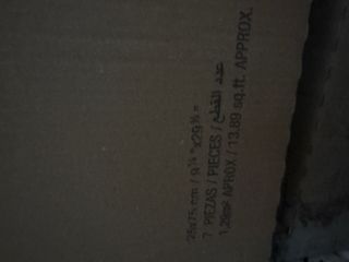 2 Paquetes Azulejo Cerámico Baño 25x75 cm