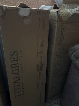 2 Paquetes Azulejo Cerámico Baño 25x75 cm