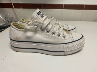 Converse Doble Suela Blancas