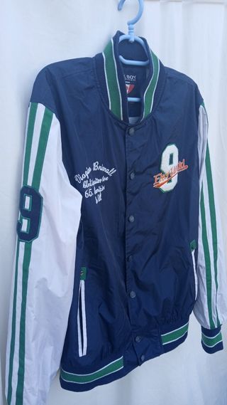 TMK BOY Chaqueta Universitaria Talla 2XL
