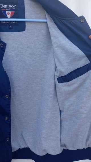 TMK BOY Chaqueta Universitaria Talla 2XL