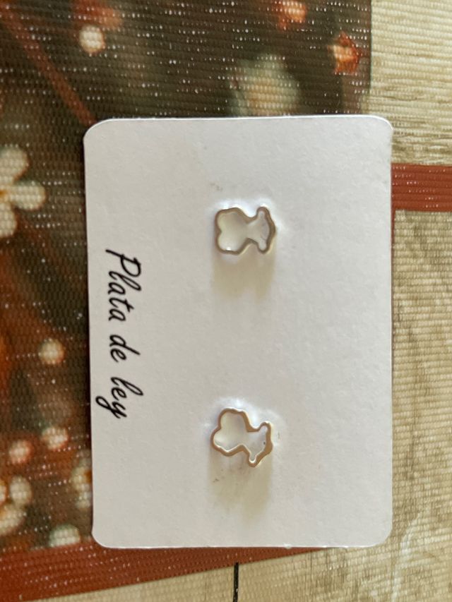 pendientes de plata de ley