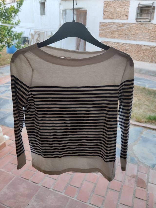 Camiseta de rayas chica