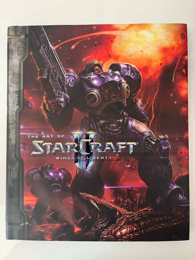 Libro de Arte StarCraft Wings of Liberty Artbook