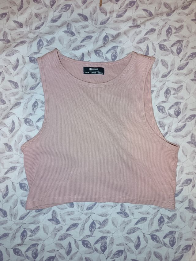 Top Rosa Bershka Talla M
