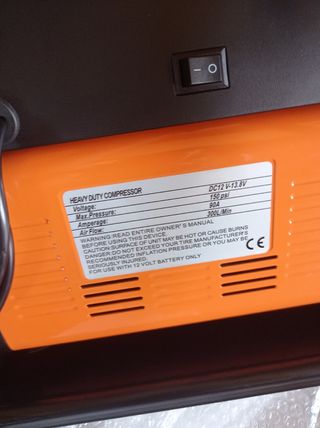 Compresor Aire 12V 300L/min