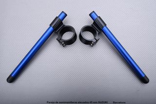 Pareja de semimanillares elevados 45 mm SUZUKI