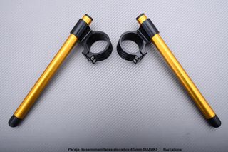 Pareja de semimanillares elevados 45 mm SUZUKI