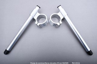 Pareja de semimanillares elevados 45 mm SUZUKI