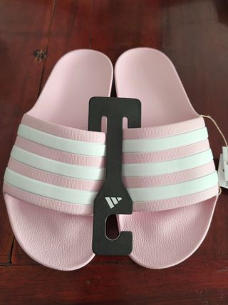 Chanclas Adidas Adilette Aqua Rosa talla 38-39