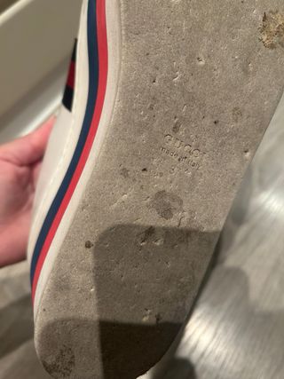 Plataformas Gucci Blancas