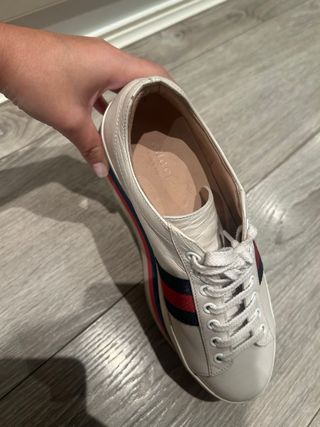 Plataformas Gucci Blancas