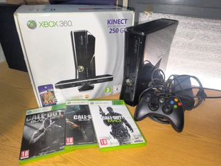 Xbox 360 Slim 250GB + Juegos