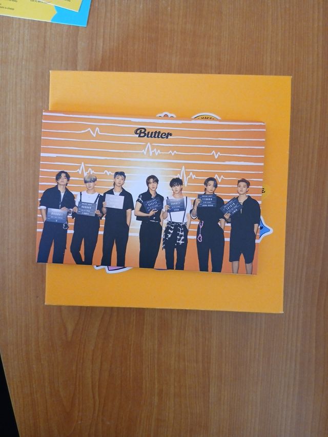 BTS Álbum Butter (Cream Version)