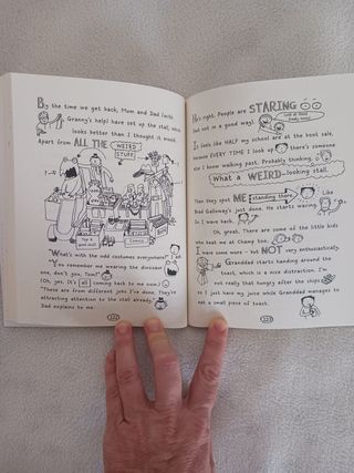 5 libros TOM GATES - Comics 6 al 10 - inglés