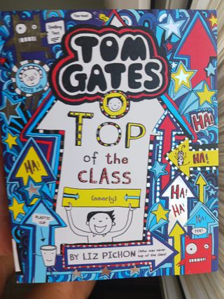5 libros TOM GATES - Comics 6 al 10 - inglés