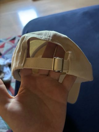 Cappellino Miu Miu Bianco Panna