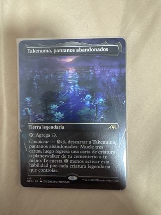 Carta Magic Takenuma, pantanos abandonados
