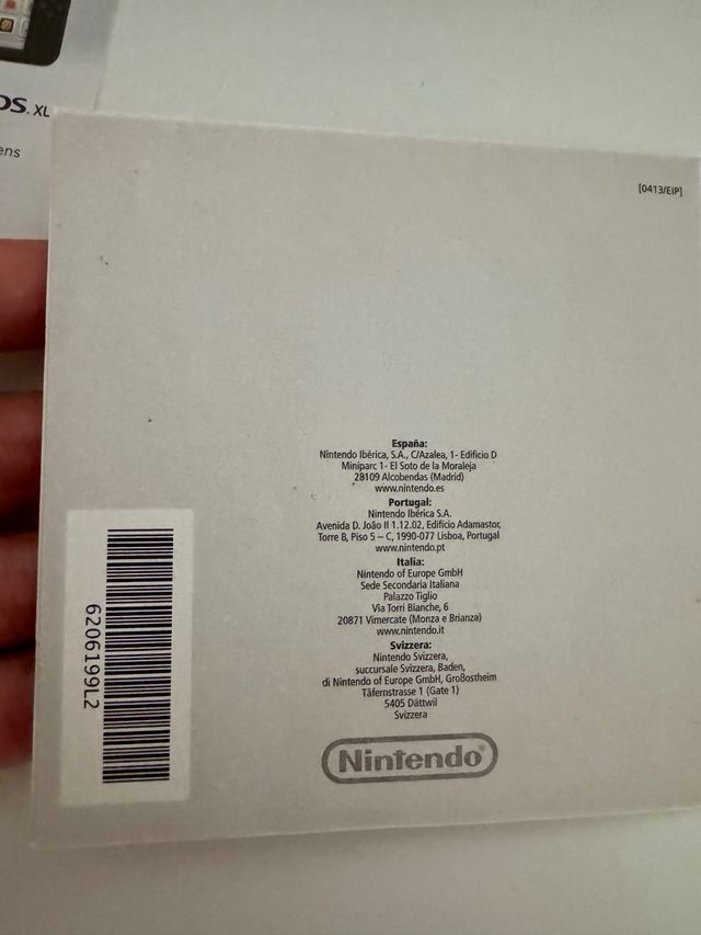 Manuales Nintendo 3DS y 3DS XL