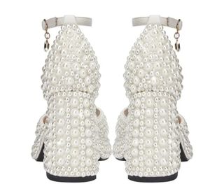 Sandalias de Novia Blancas Talla 36