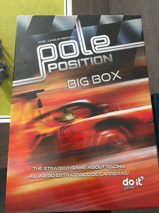 Pole Position Big Box + cartas conjunta + 3D cars 