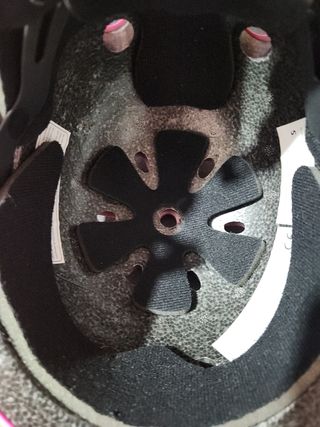 Casco rosa patinete/bicicleta/ monopatin. Talla S