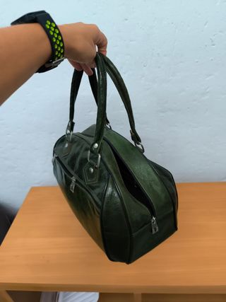 Bolso maletín verde