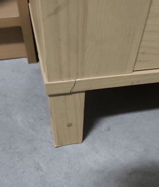Urge Armario de Ikea de madera color claro