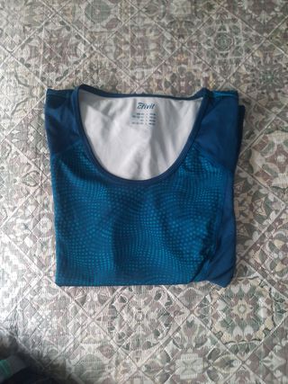 Camiseta deportiva Crivit azul talla L