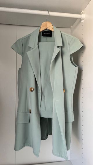 Conjunto verde mujer