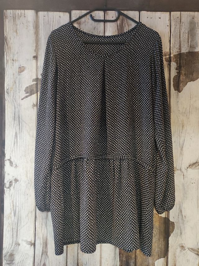 Vestido estampado talla única