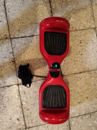 Patin Eléctrico Rojo con Bluetooth