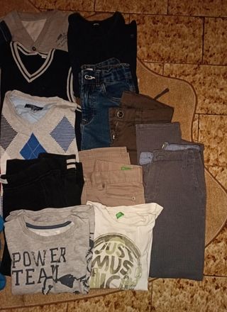 Set Benetton blue kids ovs ecc