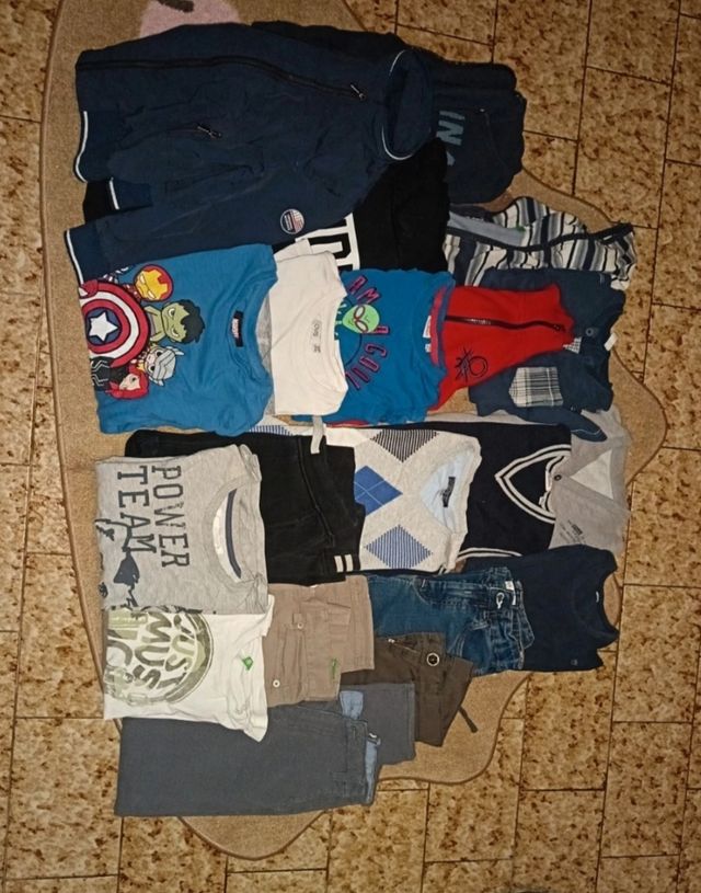 Set Benetton blue kids ovs ecc