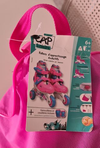 Pattini a rotelle   con accessori TG 30-33